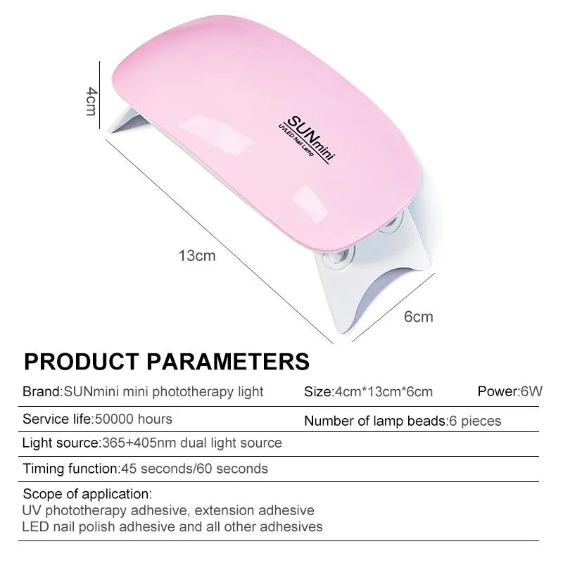 6W Mini Nageltrockungsgerät