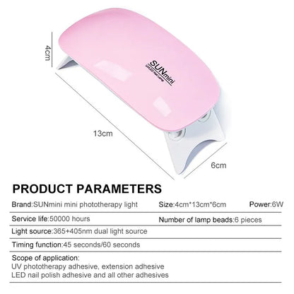6W Mini Nageltrockungsgerät